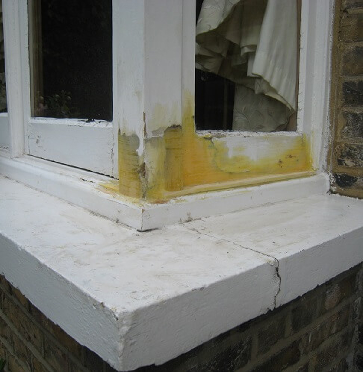 Sash window rot repair and security