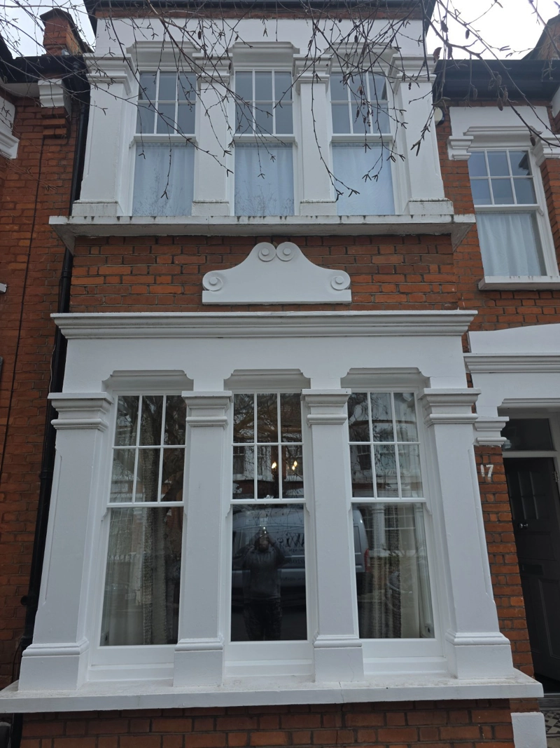 Timber sash windows