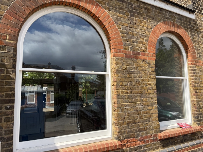 Timber sash windows