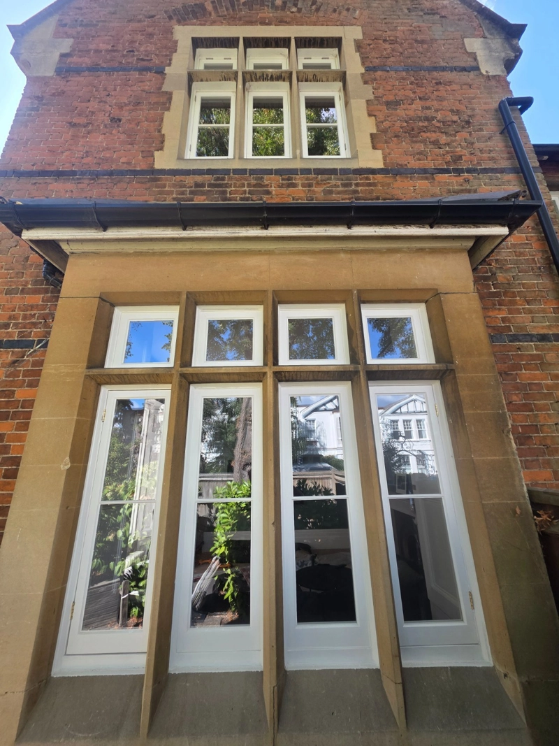 Timber casement windows