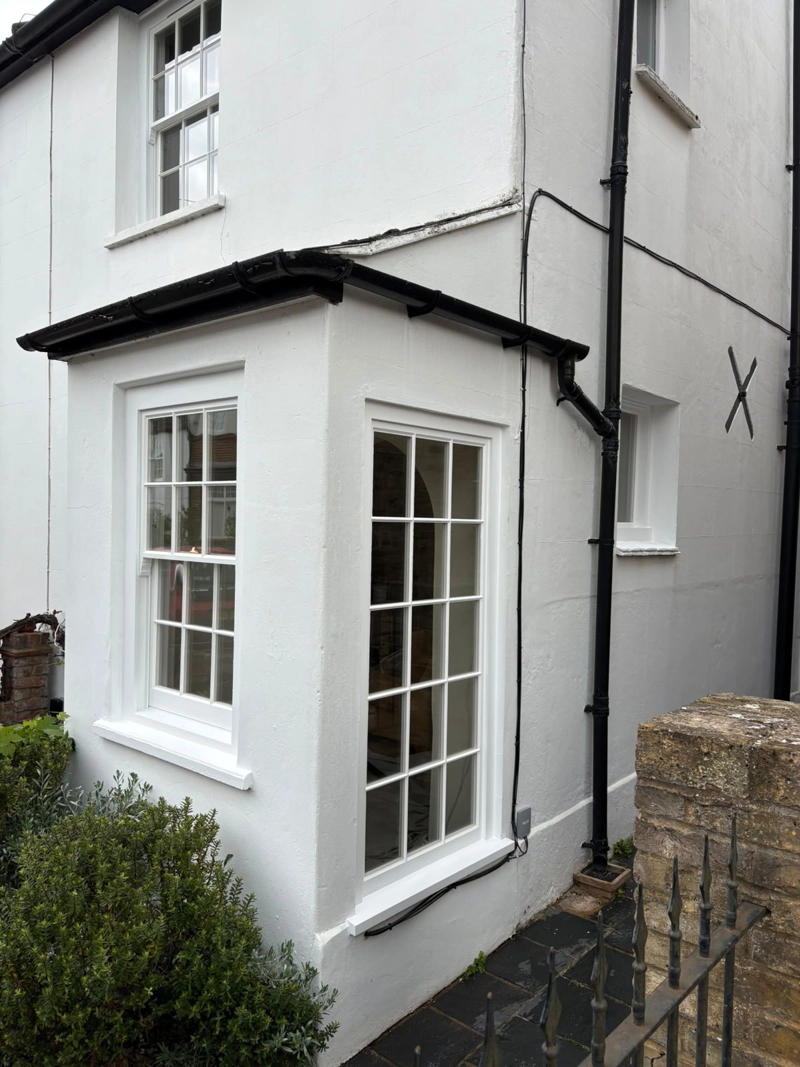 Double glazed timber windows