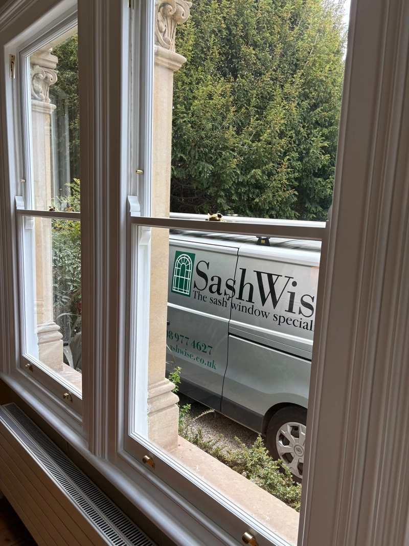 Timber sash windows