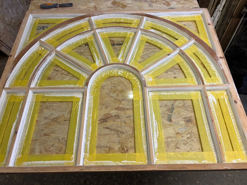Timber sash Window