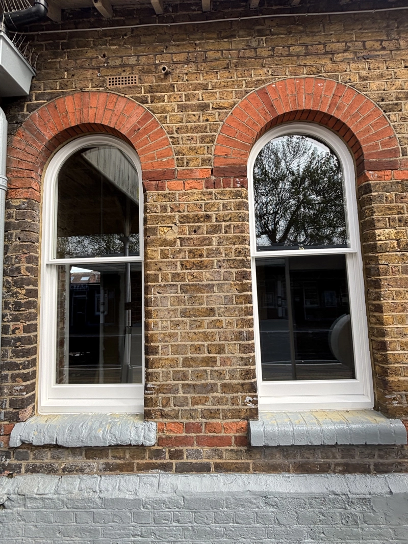 Timber sash windows