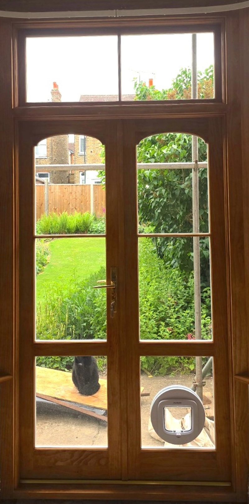 Timber double glazed French Doros